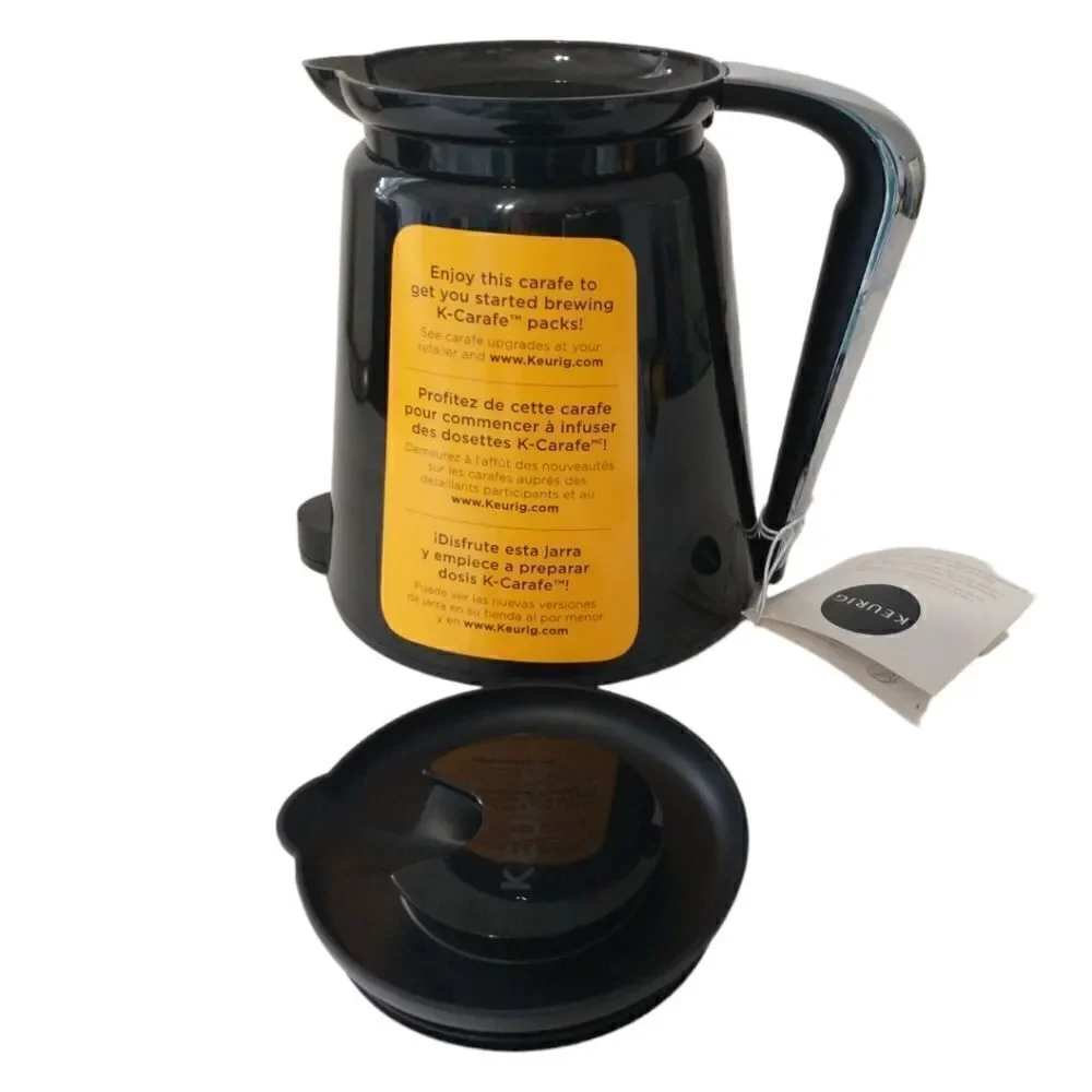 NEW Genuine Keurig 2.0 Thermal Carafe 32oz Black Replacement K-Carafe Coffee Pot